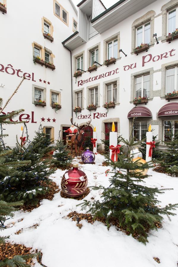 Hotel Du Port - Free Parking - Breakfast Included Estavayer-le-lac Exterior photo